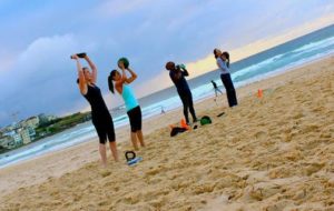 beach training